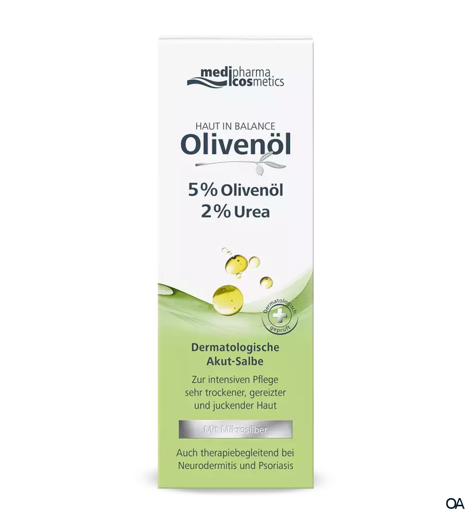 medipharma cosmetics Haut in Balance Olivenöl Dermatologische Akut Salbe medipharma cosmetics Haut in Balance Olivenöl Dermatologische Akut Salbe