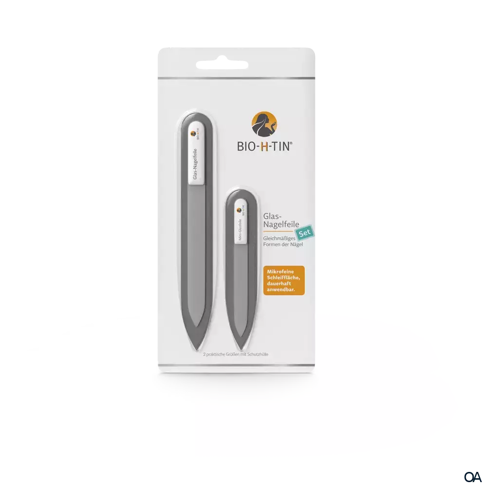 BIO-H-TIN® Glas-Nagelfeile Set BIO-H-TIN® Glas-Nagelfeile Set