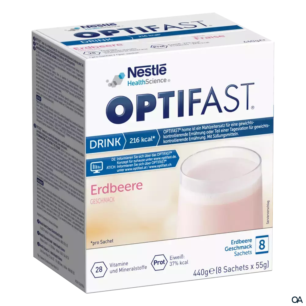OPTIFAST® Drink Erdbeere 8x55g OPTIFAST® Drink Erdbeere 8x55g