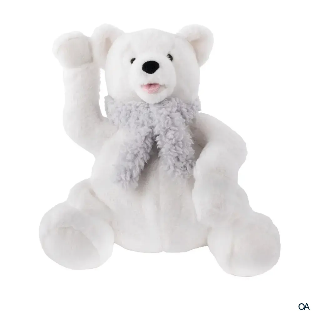Sänger Wärmflasche Schmusetier Eisbär Knut - 0,8L