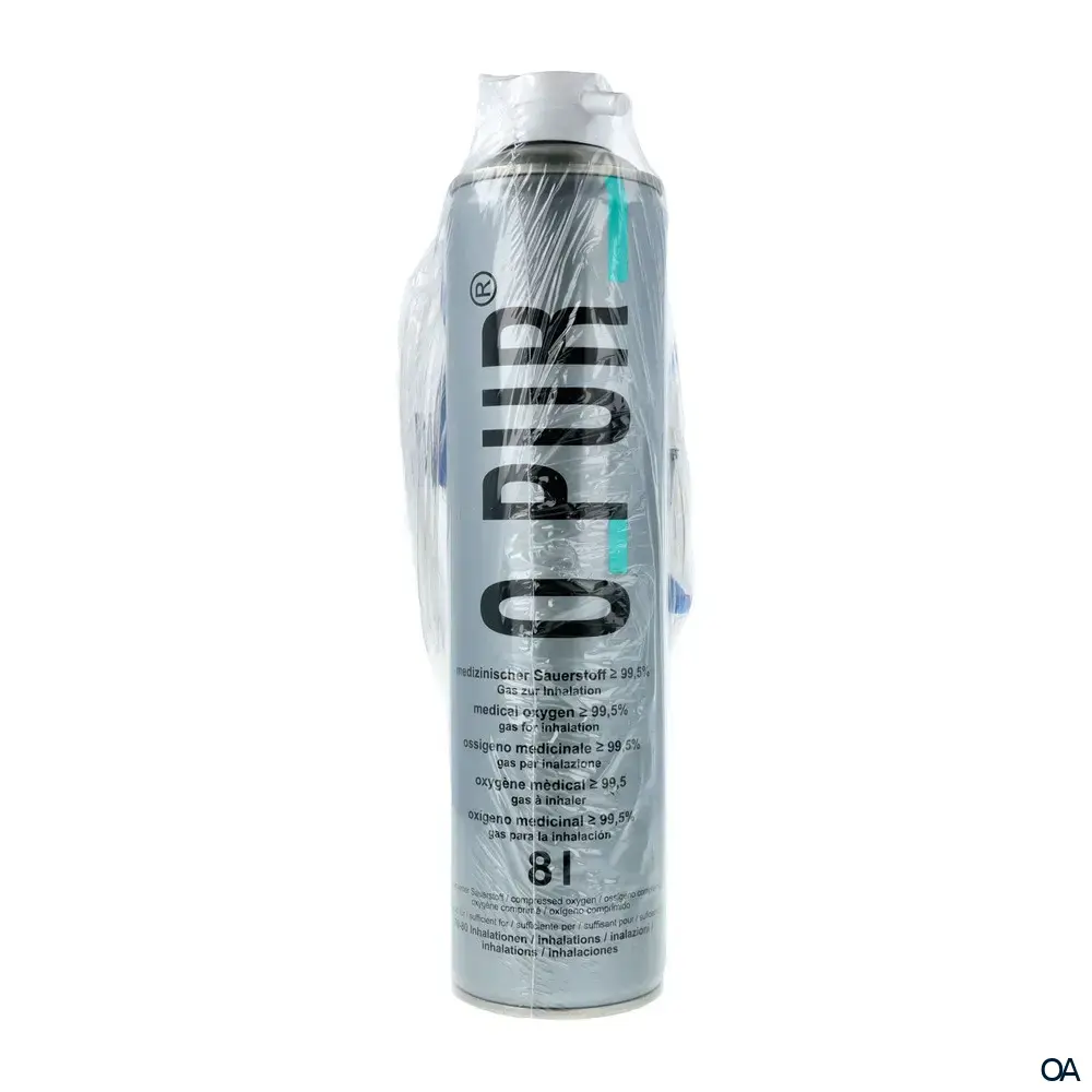 O PUR® Sauerstoff Dose mit Maske