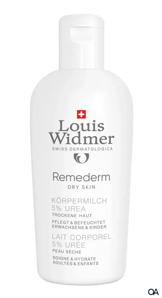 Louis Widmer Remederm Dry Skin Körpermilch 5 % Urea - leicht parfümiert Louis Widmer Remederm Dry Skin Körpermilch 5 % Urea - leicht parfümiert