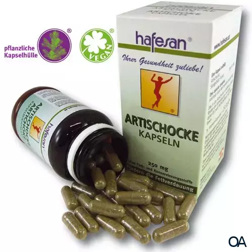 hafesan Artischocke 250 mg Kapseln hafesan Artischocke 250 mg Kapseln