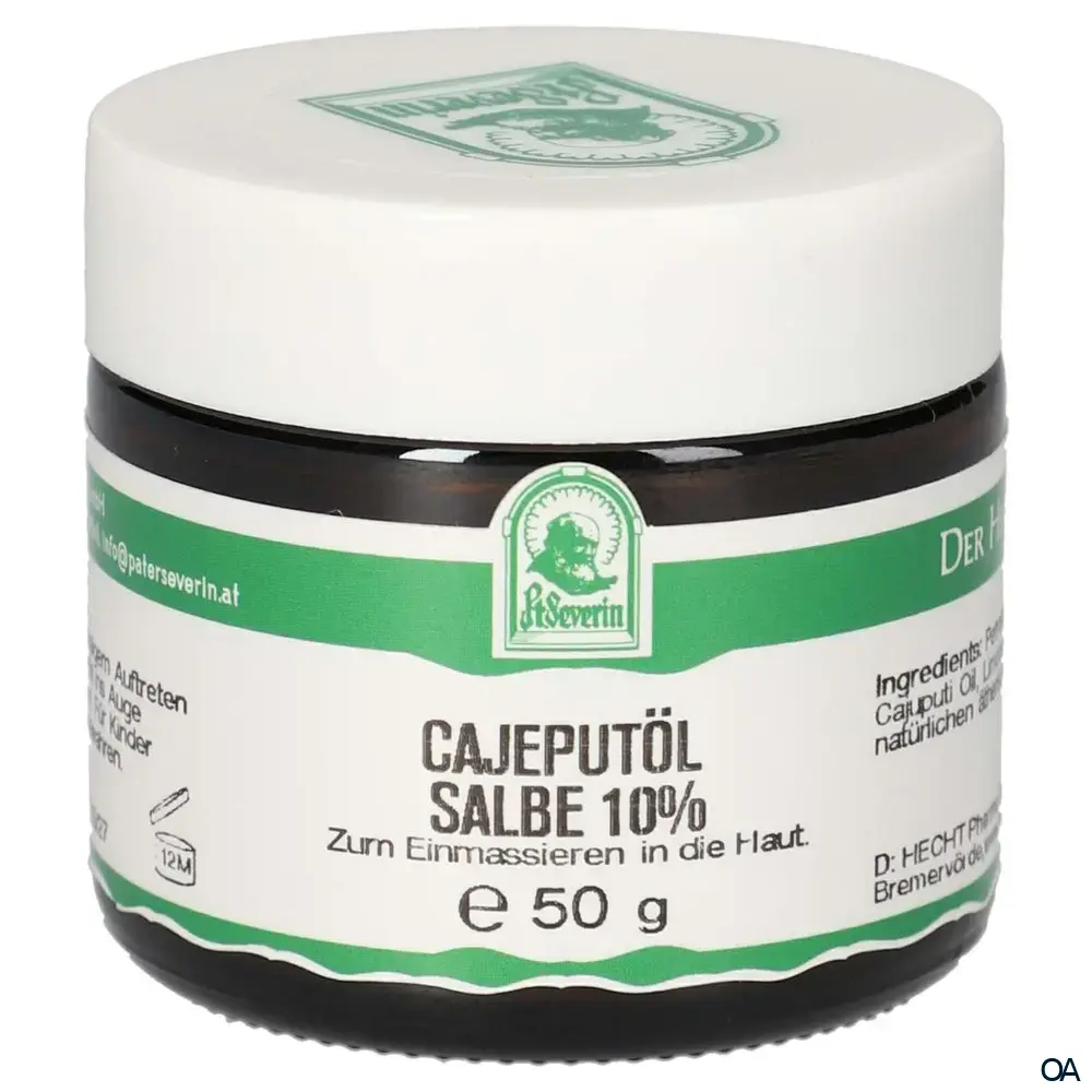 Pater Severin Cajeputöl Salbe 10% Pater Severin Cajeputöl Salbe 10%