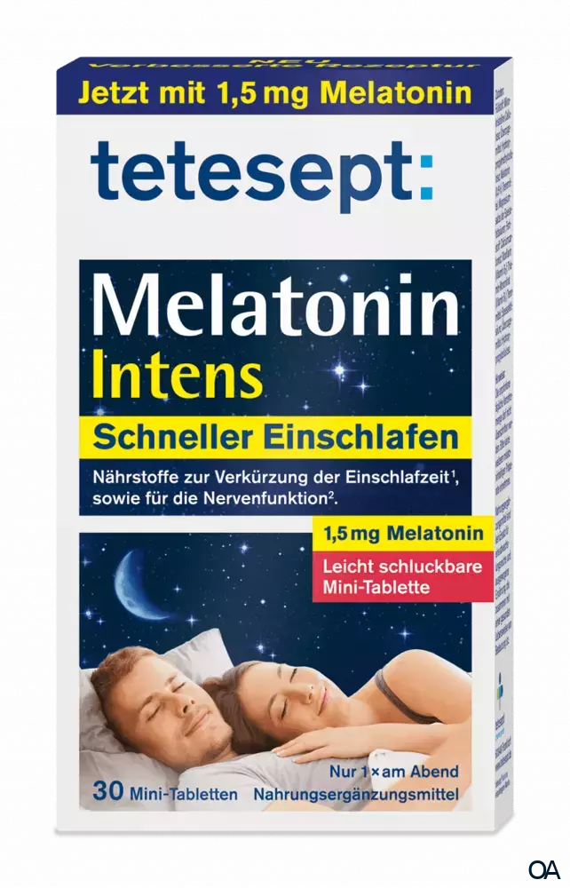 tetesept Melatonin Intens Tabletten tetesept Melatonin Intens Tabletten