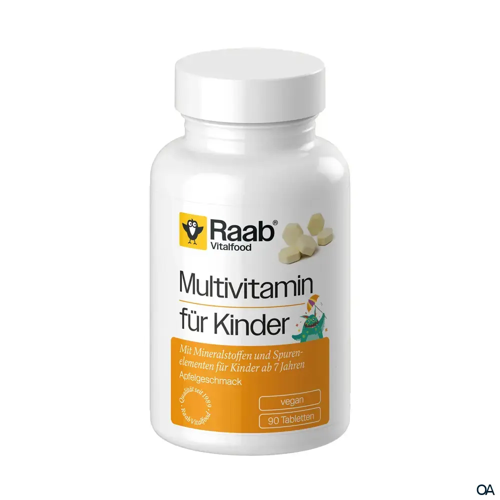 Raab® Vitalfood Multivitamin Kids Lutschtabletten