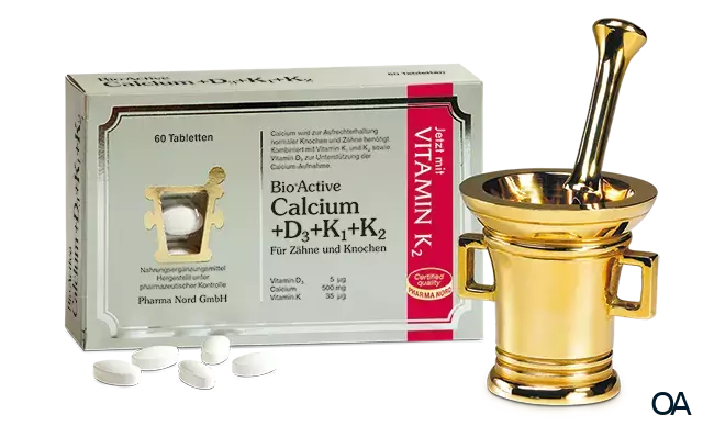 Pharma Nord BioActive Calcium+D3+K1+K2 Tabletten Pharma Nord BioActive Calcium+D3+K1+K2 Tabletten