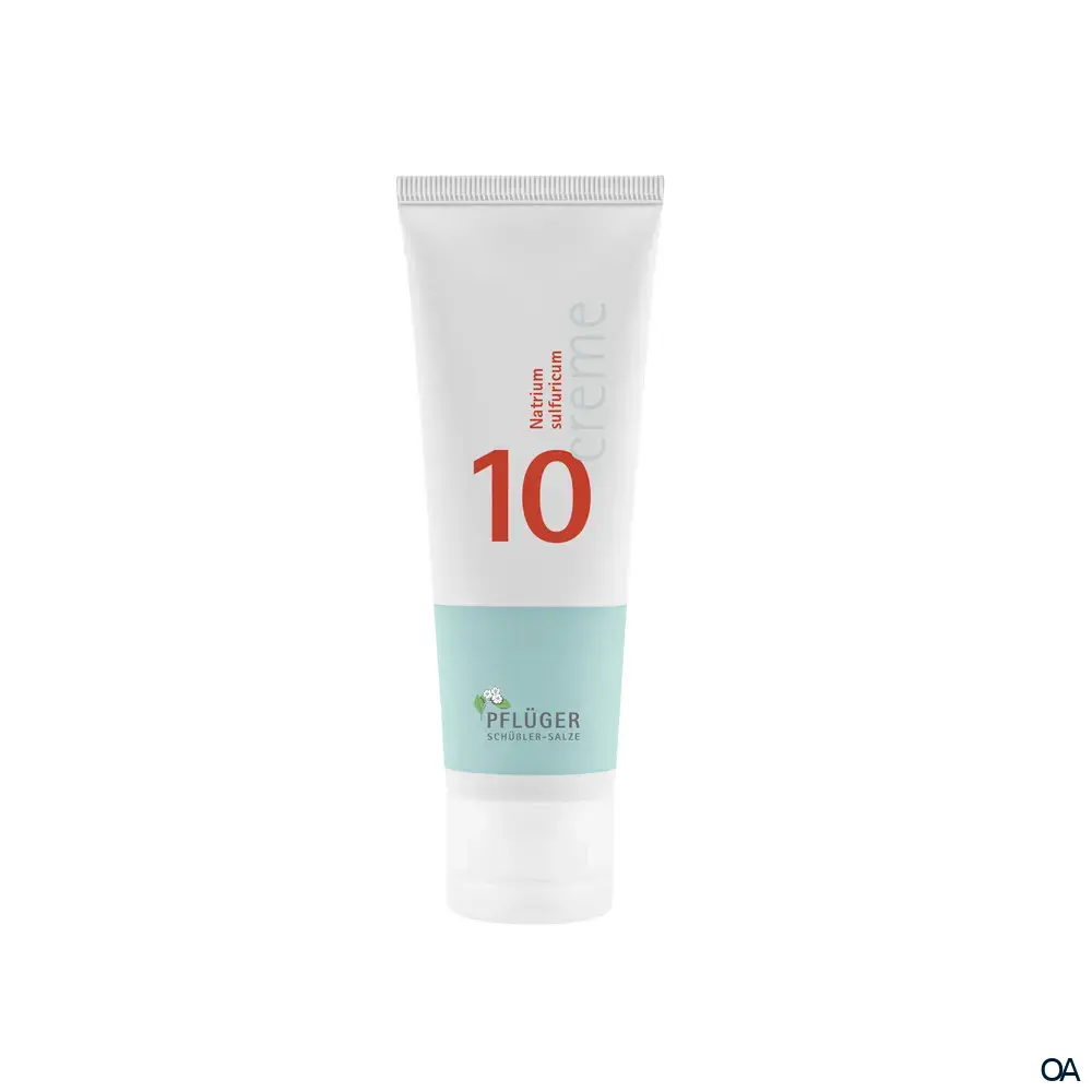 PFLÜGER Schüßler-Salz Nr. 10 Natrium sulfuricum D4 Creme