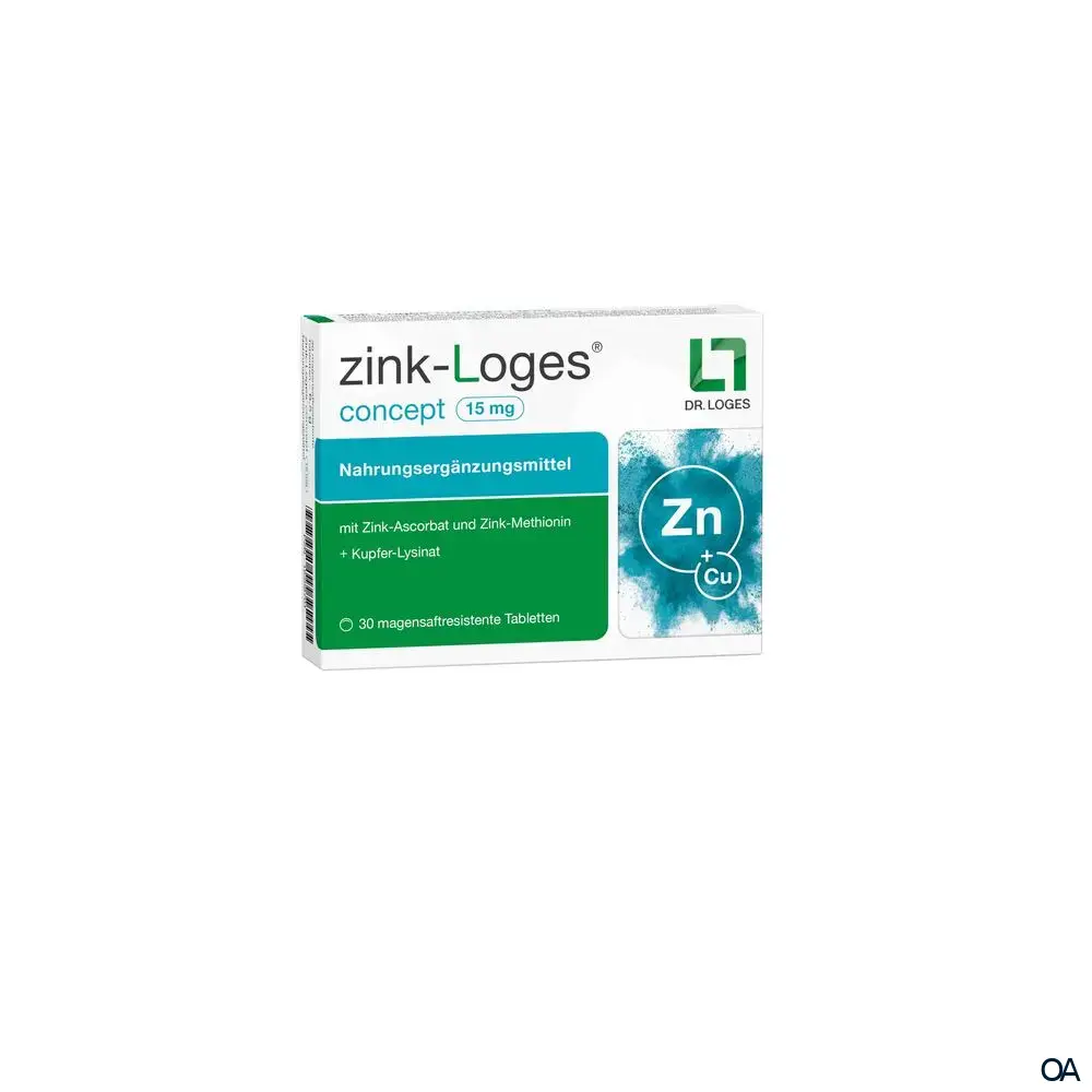 zink-Loges® concept 15 mg Kapseln