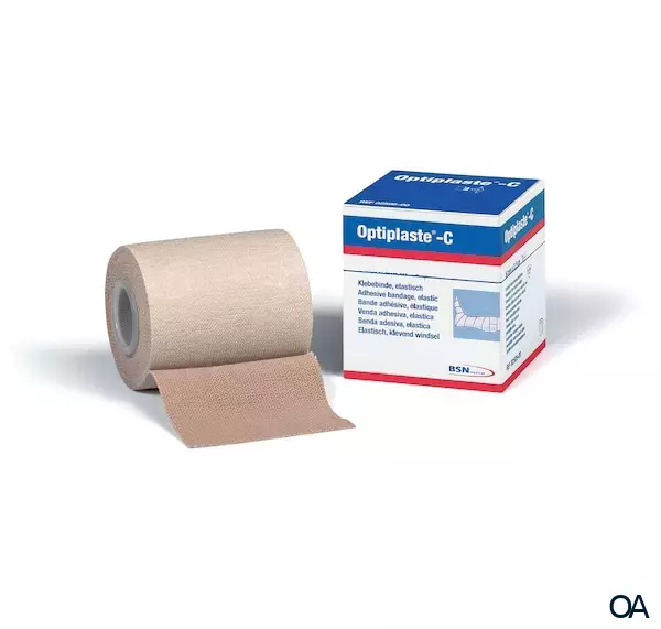 Optiplaste®-C elastische Klebebinde 10 cm x 2,5 m Optiplaste®-C elastische Klebebinde 10 cm x 2,5 m