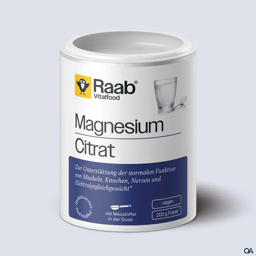 Raab® Vitalfood Magnesiumcitrat Pulver