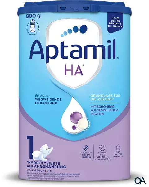 Aptamil HA 1 Anfangsmilch Pulver - Von Geburt an
