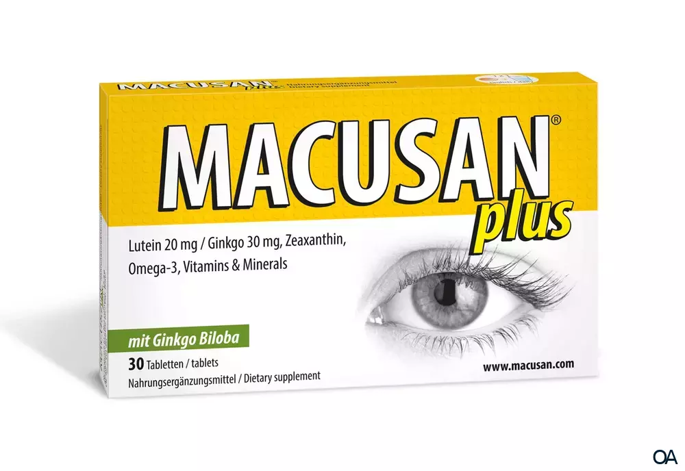 Macusan® plus Tabletten Macusan® plus Tabletten