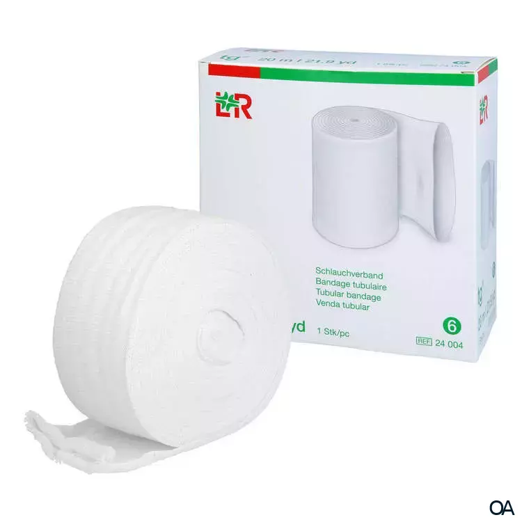 tg® Schlauchverband für Arm, Bein, Gr. 6 (∅ 6,5 cm) Rolle, 1 Stück