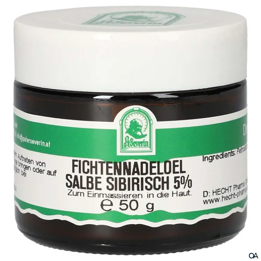 Pater Severin Fichtennadelöl Salbe Sibirisch 5% Pater Severin Fichtennadelöl Salbe Sibirisch 5%