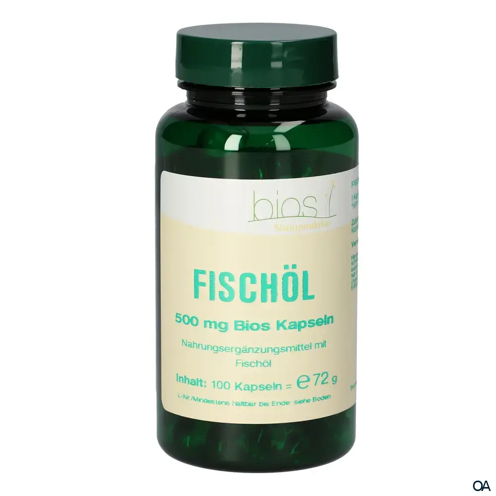 Bios Fischöl 500 mg Kapseln