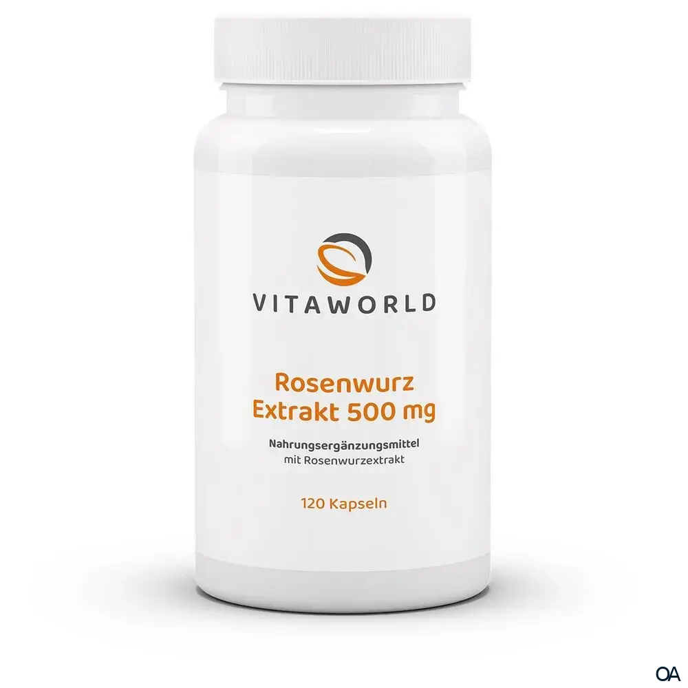 Vitaworld Rhodiola Rosea Rosenwurz Extrakt 500 mg Kapseln Vitaworld Rhodiola Rosea Rosenwurz Extrakt 500 mg Kapseln
