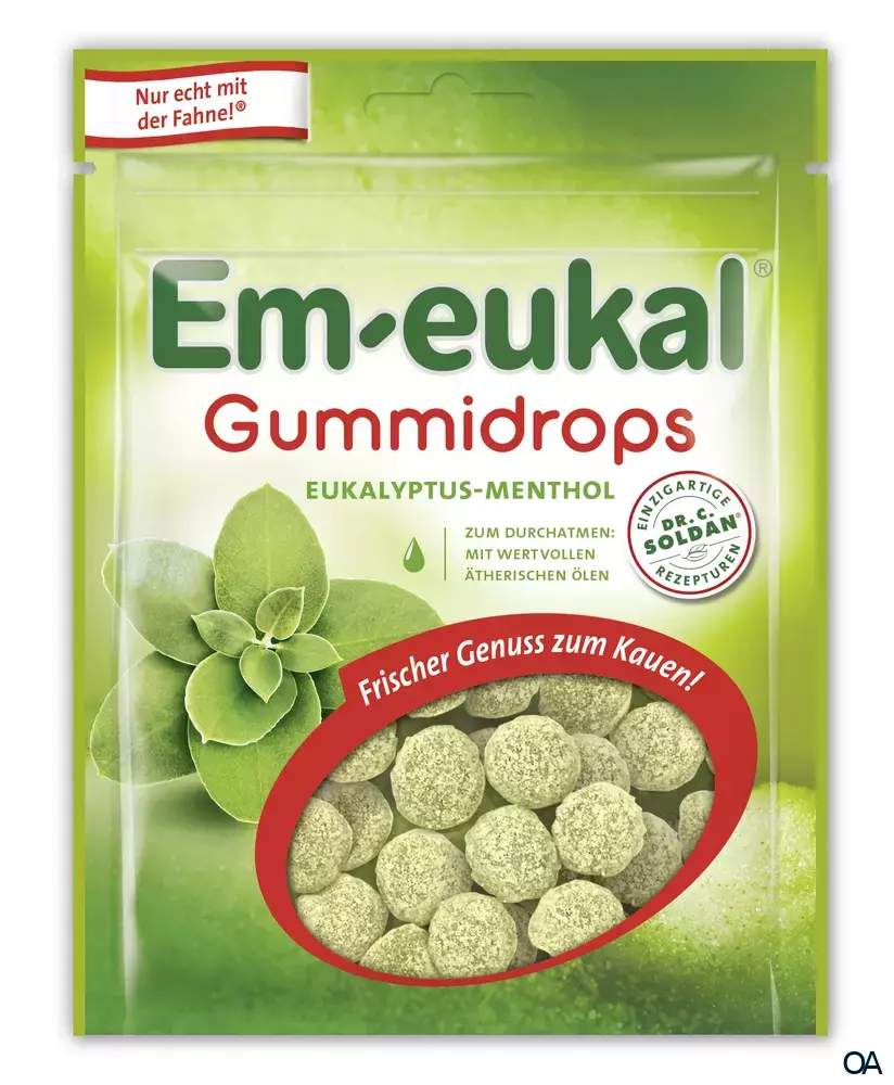 Em-eukal Gummidrops Eukalyptus-Menthol Em-eukal Gummidrops Eukalyptus-Menthol