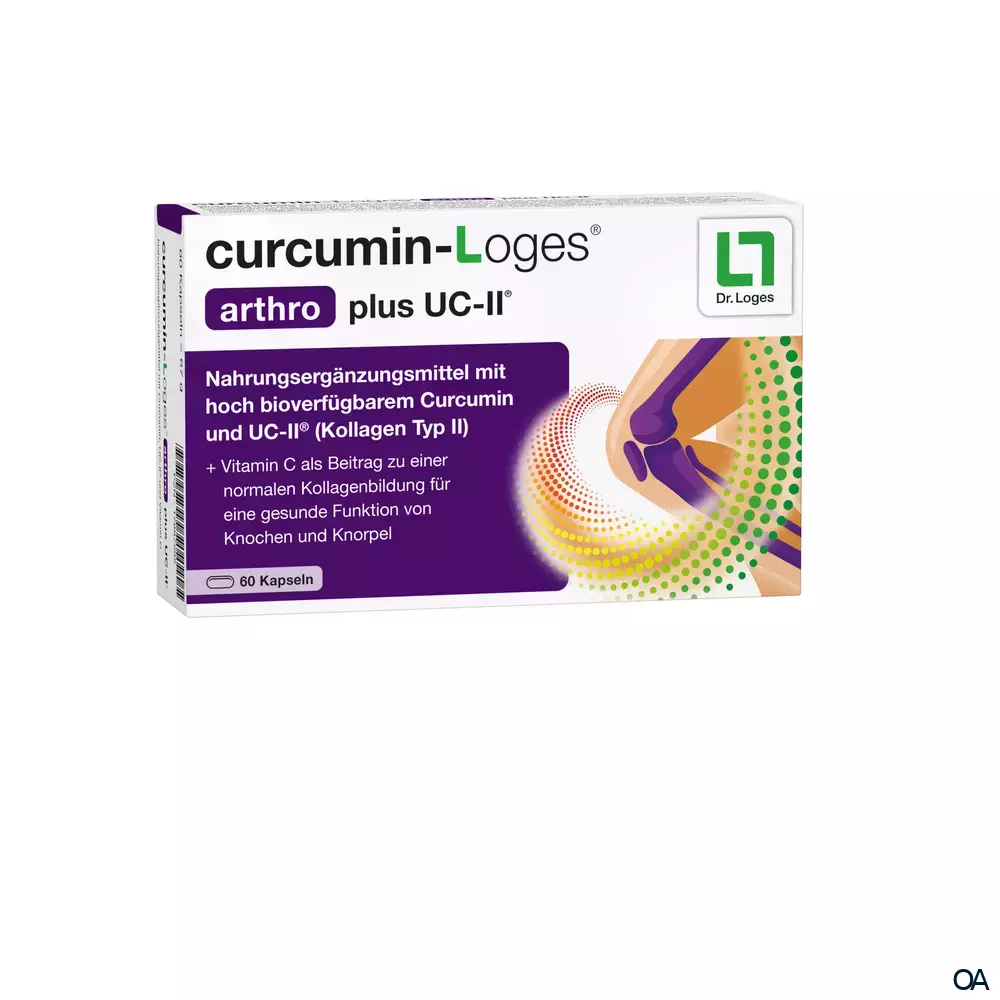 curcumin-Loges® arthro plus UC-II® Kapseln curcumin-Loges® arthro plus UC-II® Kapseln