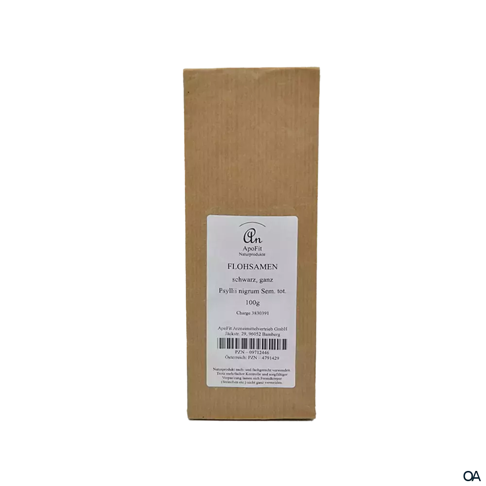 ApoFit Flohsamen ganz schwarz ApoFit Flohsamen ganz schwarz