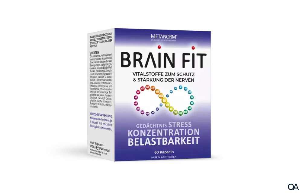 METΛNORM® BRΛIN FIT Kapseln METΛNORM® BRΛIN FIT Kapseln