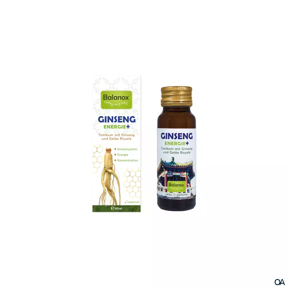 Balanox™ GINSENG ENERGIE+ Tonikum mit Ginseng und Gelée Royale