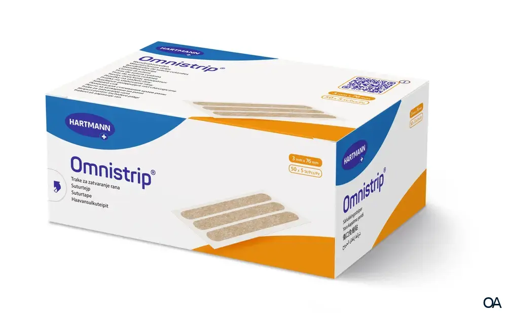 Omnistrip® Wundnahtstreifen steril, 3 x 76 mm Omnistrip® Wundnahtstreifen steril, 3 x 76 mm