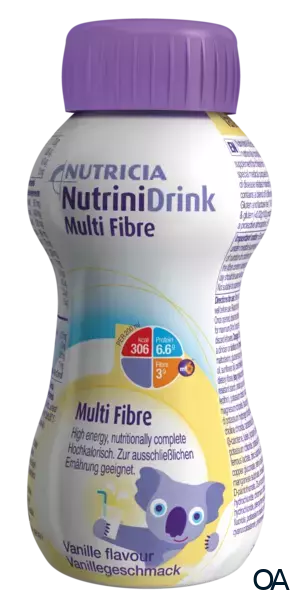 Nutricia NutriniDrink Multi Fibre Vanille 200 ml Nutricia NutriniDrink Multi Fibre Vanille 200 ml