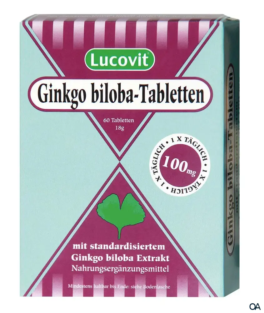 Lucovit® Gingko biloba 100 mg Tabletten