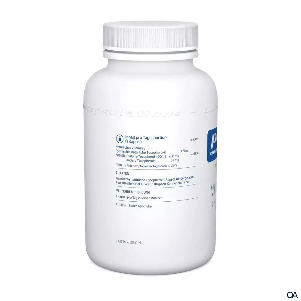 pure encapsulations® Vitamin E Kapseln