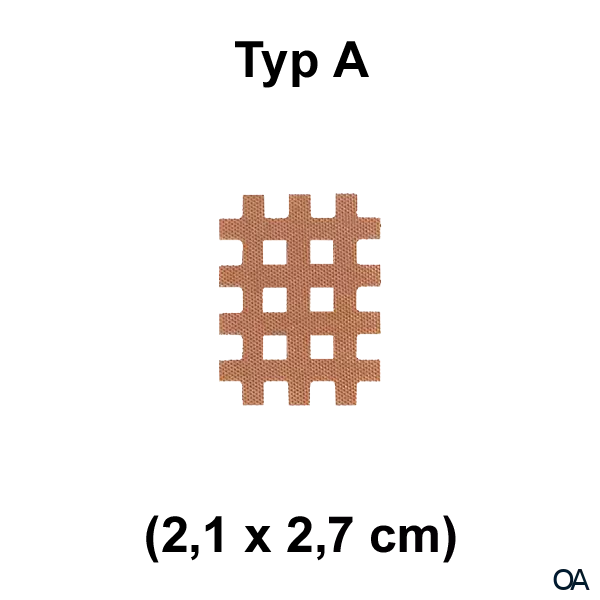 AcuTop Gittertape Typ A - 2,1 x 2,7 cm