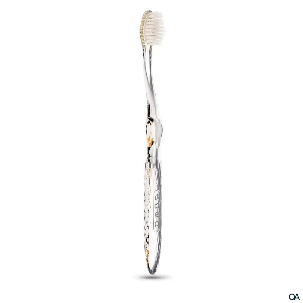 agwa super clean dent Silber – Zahnbürste kristall