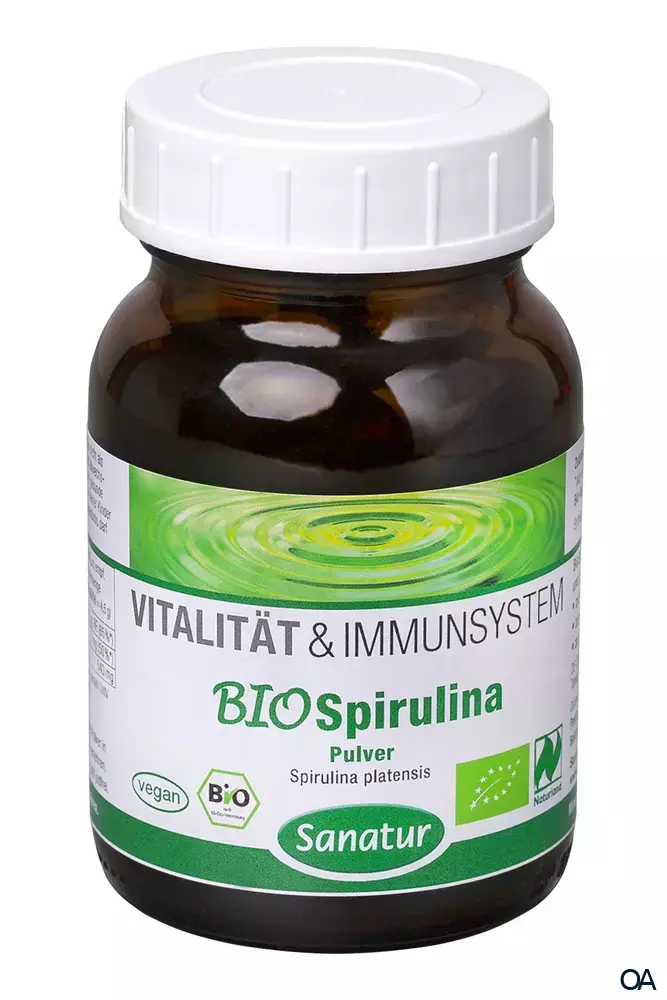 Sanatur BioSpirulina Pulver Sanatur BioSpirulina Pulver