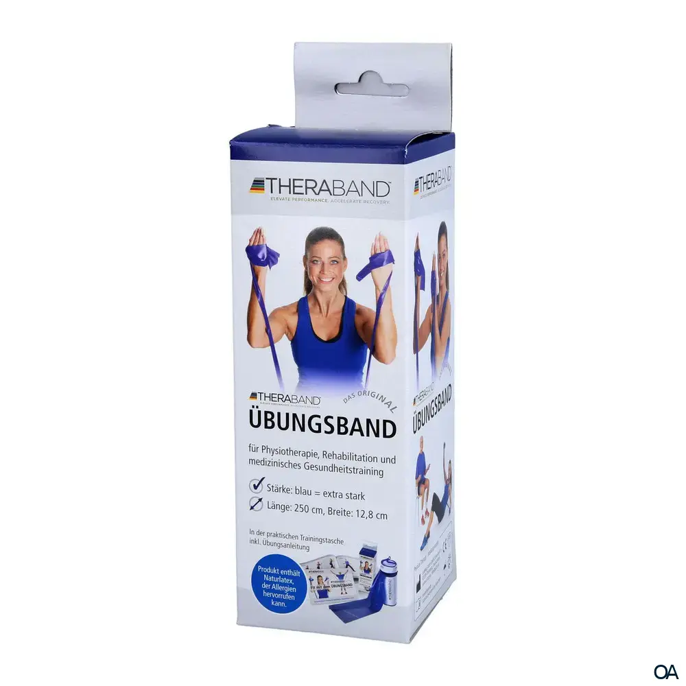TheraBand® in der Zippbox - Blau - Extrastark - 2,5 m TheraBand® in der Zippbox - Blau - Extrastark - 2,5 m