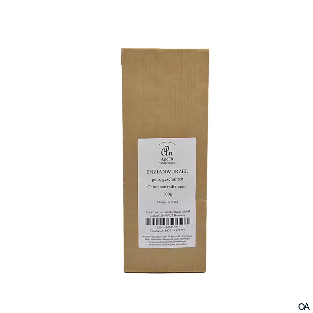 ApoFit Enzianwurzel gelb geschnitten ApoFit Enzianwurzel gelb geschnitten