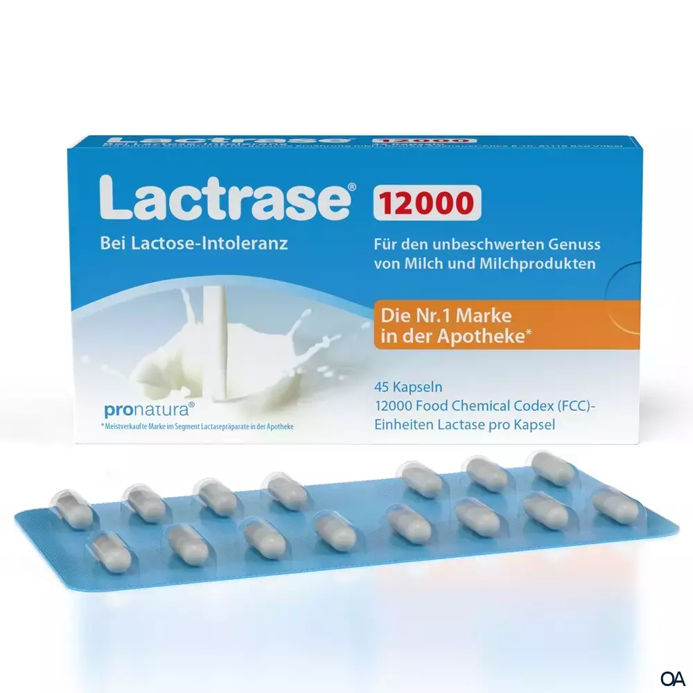 Lactrase® 12000 FCC Kapseln Lactrase® 12000 FCC Kapseln