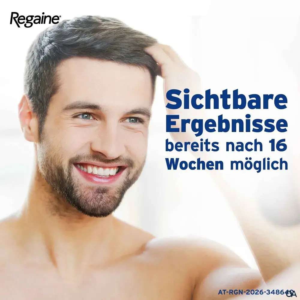 REGAINE® Männer 5% Schaum zur Anwendung auf der Kopfhaut*, 3 x 60 g
