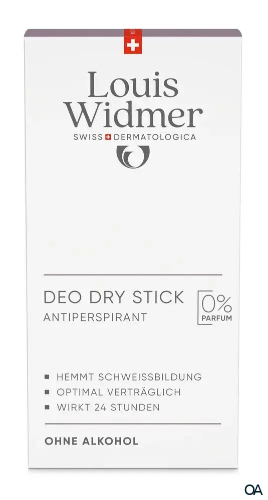 Louis Widmer Deo Dry Stick Antiperspirant - ohne Parfum Louis Widmer Deo Dry Stick Antiperspirant - ohne Parfum