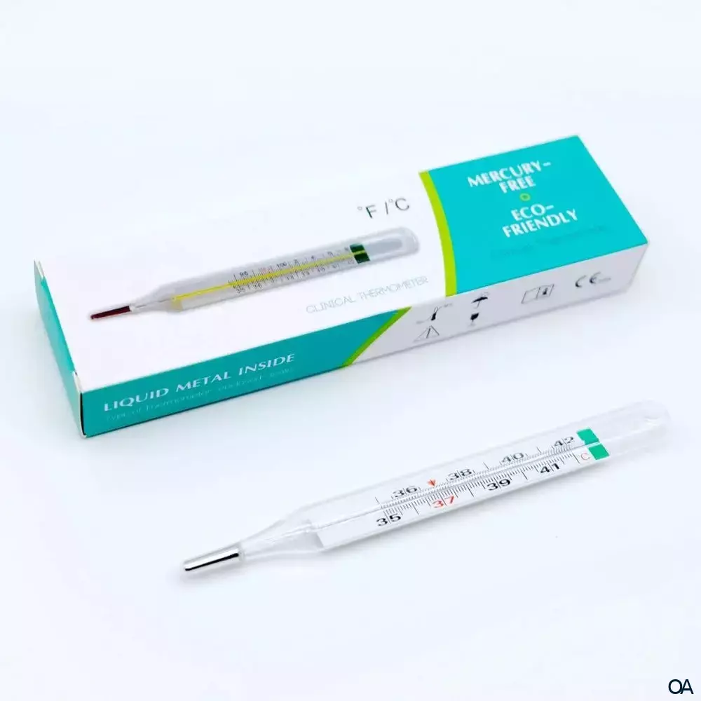 NOMERK Fieberthermometer ohne Quecksilber NOMERK Fieberthermometer ohne Quecksilber