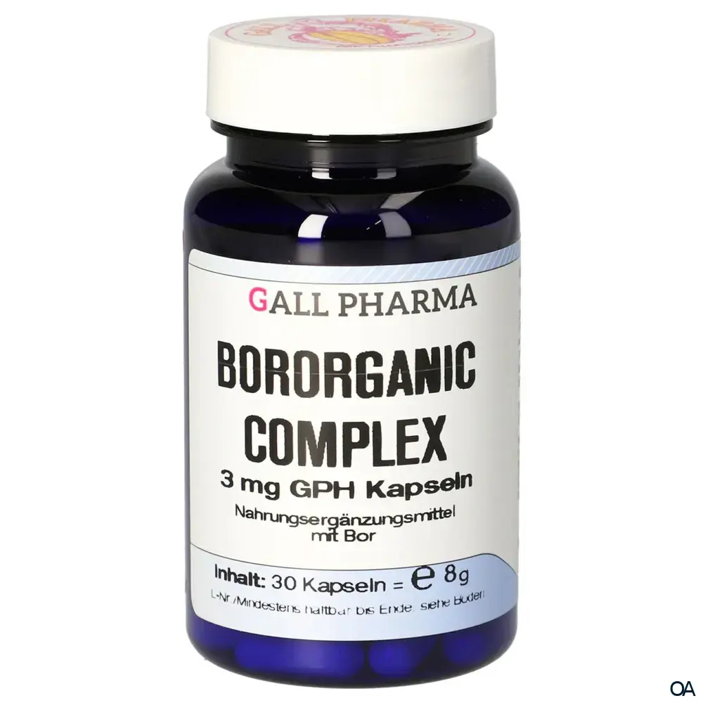 Gall Pharma Bororganic Complex 3 mg Kapseln