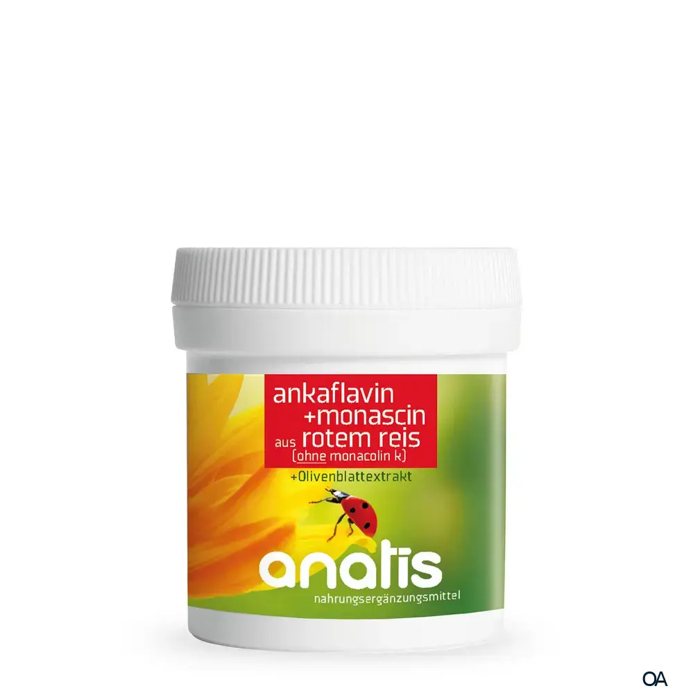 anatis Ankaflavin+Monascin aus rotem Reis und Olivenblatt Kapseln anatis Ankaflavin+Monascin aus rotem Reis und Olivenblatt Kapseln