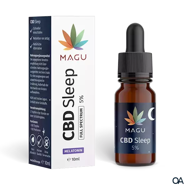 MAGU CBD Sleep 5% Tropfen MAGU CBD Sleep 5% Tropfen