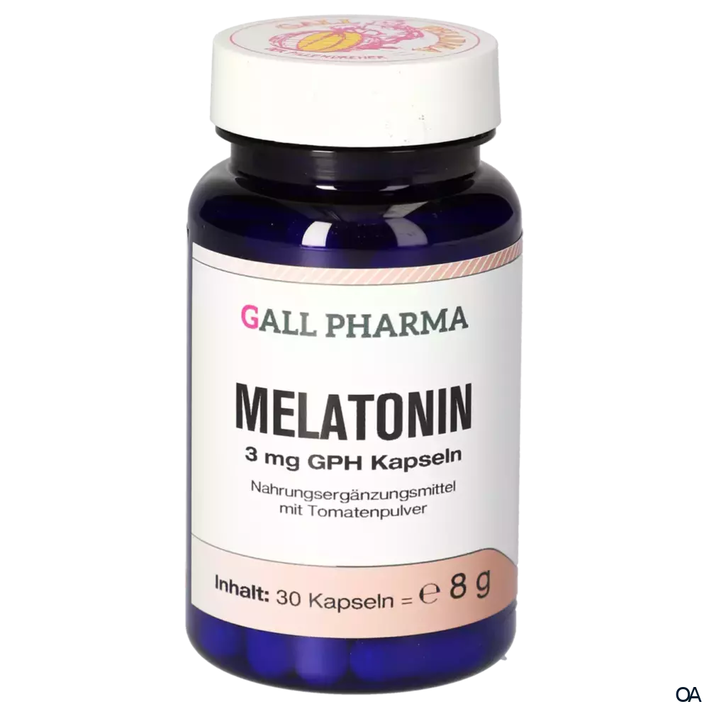 Gall Pharma Melatonin 3 mg Kapseln Gall Pharma Melatonin 3 mg Kapseln