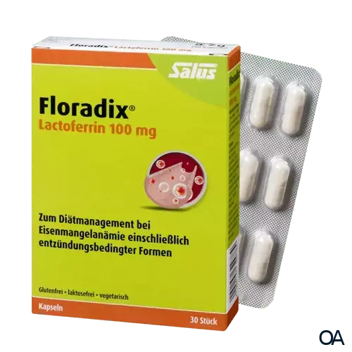 Salus Floradix Lactoferrin 100 mg Kapseln Salus Floradix Lactoferrin 100 mg Kapseln