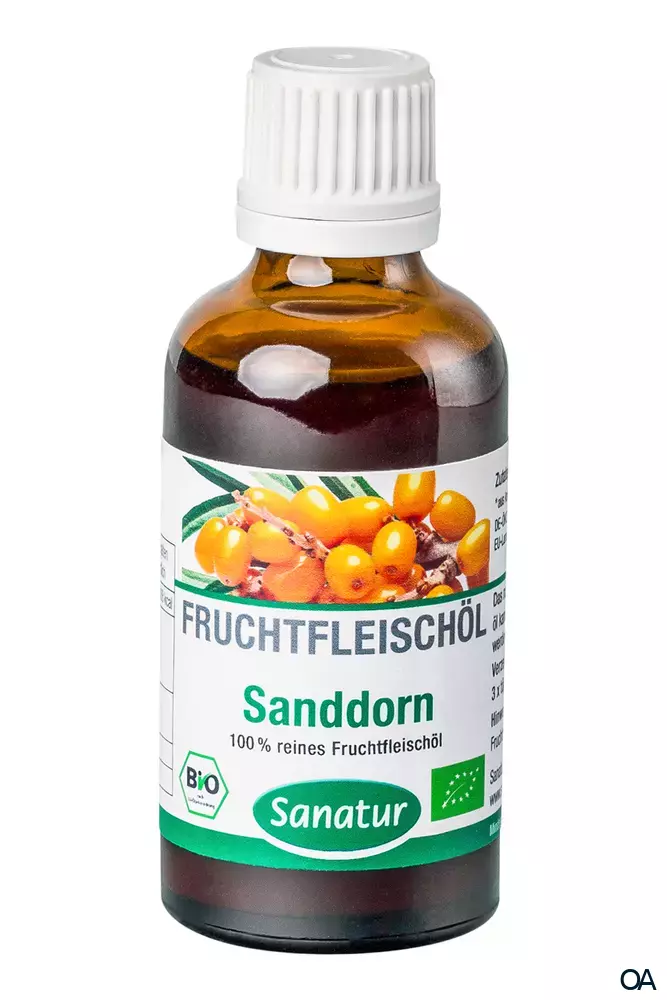 Sanatur Sanddorn Fruchtfleischöl, BIO Sanatur Sanddorn Fruchtfleischöl, BIO