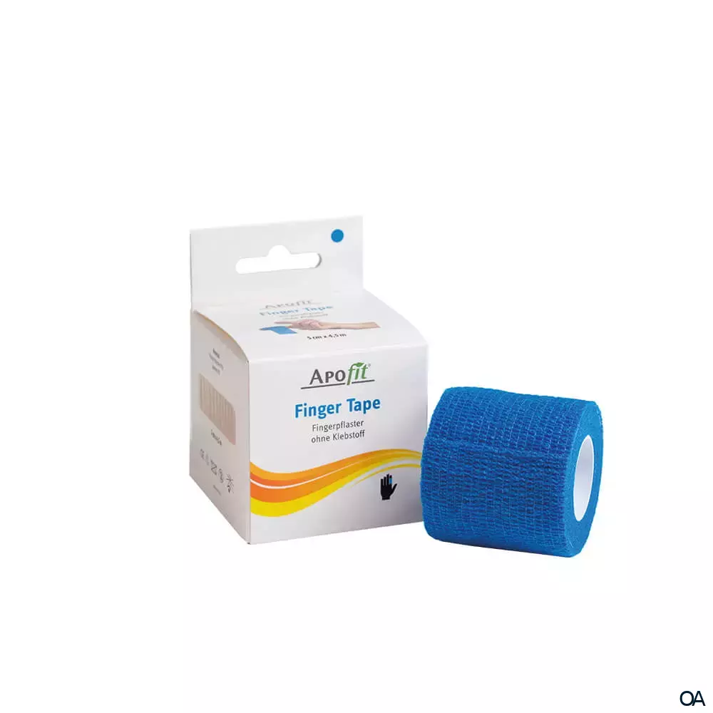 APOfit Fingertape blau 5 cm x 4,5 m APOfit Fingertape blau 5 cm x 4,5 m