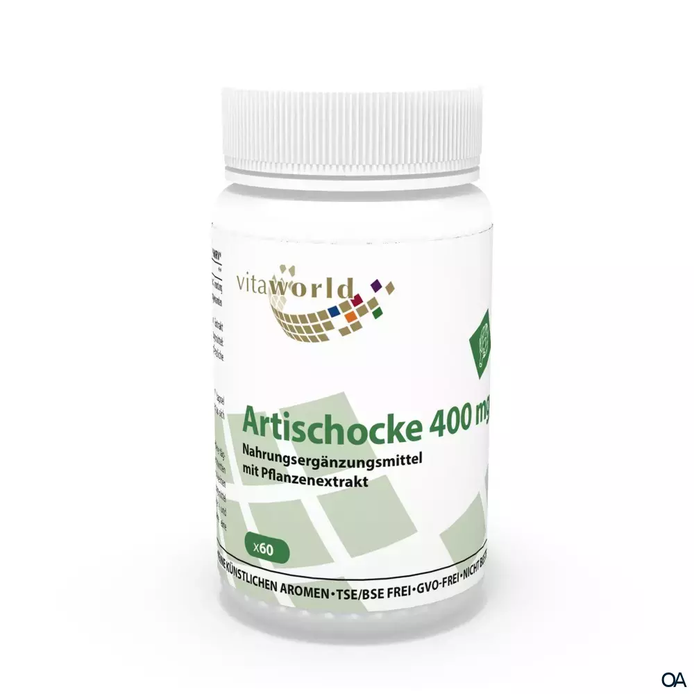 Vitaworld Artischocken Extrakt 400 mg Kapseln Vitaworld Artischocken Extrakt 400 mg Kapseln