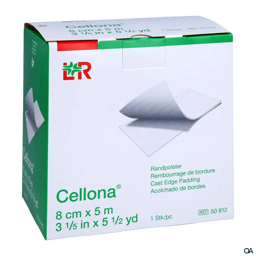 Cellona® Randpolster Rolle, 8 cm x 5 m, 2 mm stark