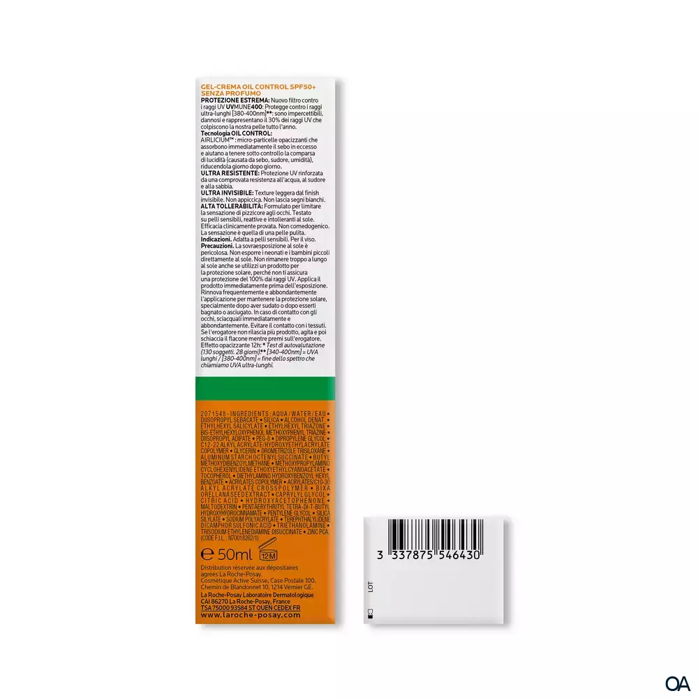 La Roche Posay Anthelios UV Mune 400 Oil Control Gel-Creme Sonnengel LSF50+ La Roche Posay Anthelios UV Mune 400 Oil Control Gel-Creme Sonnengel LSF50+