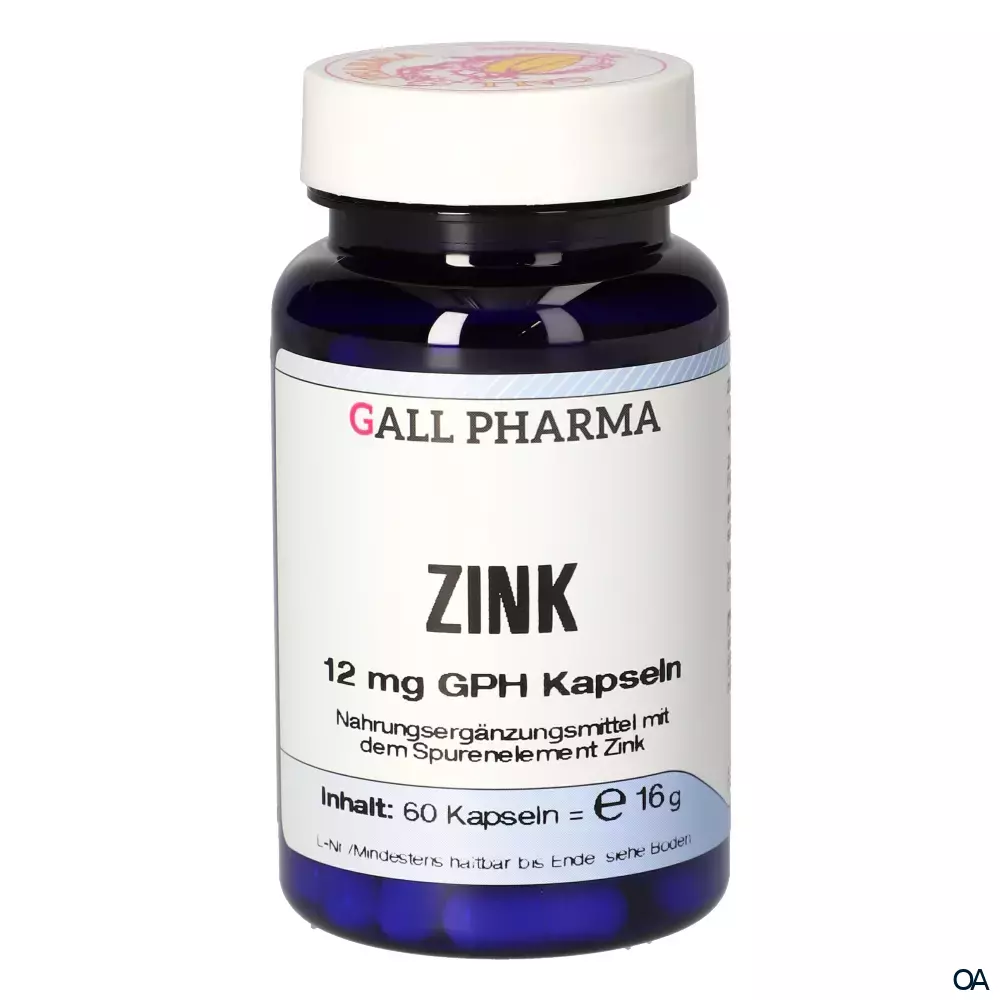 Gall Pharma Zink 12 mg Kapseln